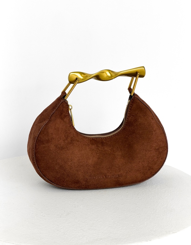 Morgan & Taylor - Myla Handbag in Chocolate Brown