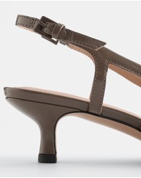 & Other Stories - Patent Leather Slingback Pumps
