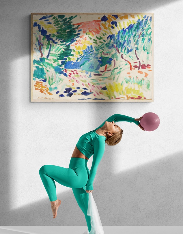 Inka Arthouse - Abstract Exhibition by Henri Matisse Art Print