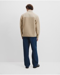 Country Road - Polyester Half Zip Sweat