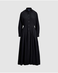 Polo Ralph Lauren - Paneled Cotton Canvas Shirtdress - ICONIC EXCLUSIVE