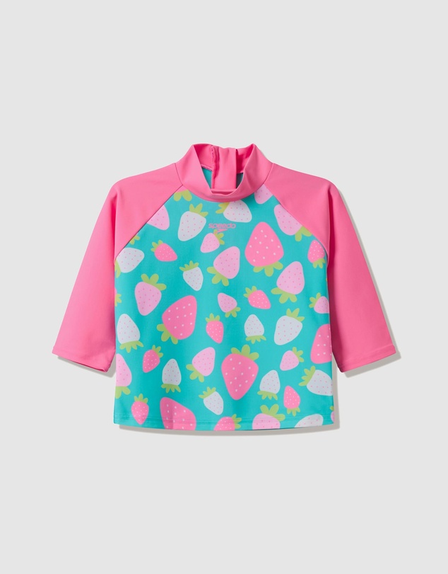 Speedo - LS Printed Rashie - Babies-Kids