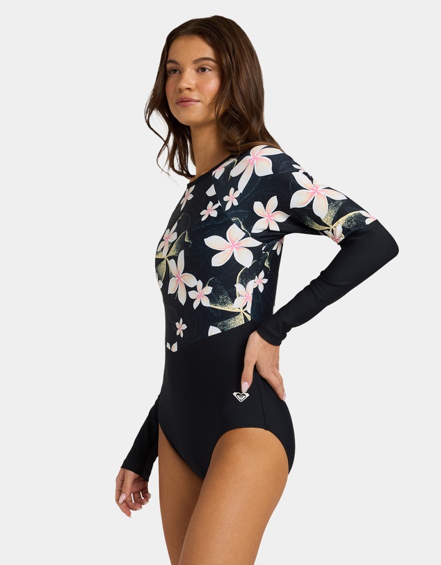 Roxy - Womens Fashion Long Sleeve One Piece Swimsuit