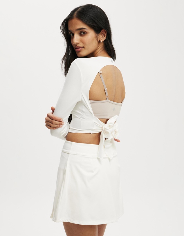 Cotton On Body Active - Open Tie Back LS Tee