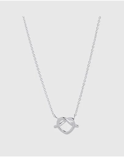 Najo - Eternal Silver Necklace (45cm+ext)