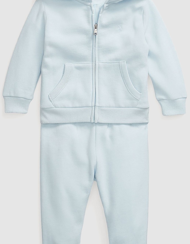 Polo Ralph Lauren - Fleece Full-Zip Hoodie & Pants Set - Babies