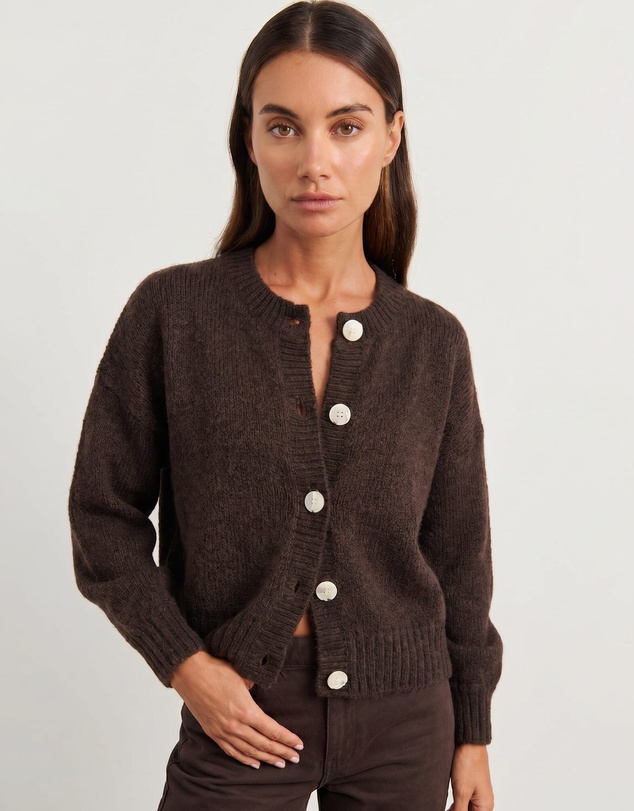 Jag - Lily Fluffy Knit Cardigan