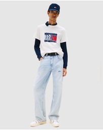 Tommy Jeans - Flag Graphic Slim T-Shirt