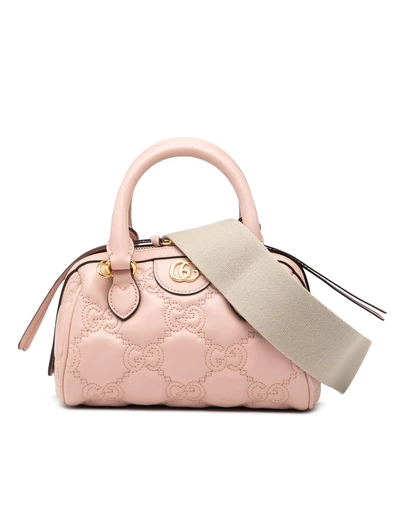 Pre-Loved by Azura Reborn - Pre-Loved Mini GG Marmont Matelasse Leather Satchel