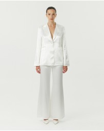 Third Form - Satin Flare Trousers
