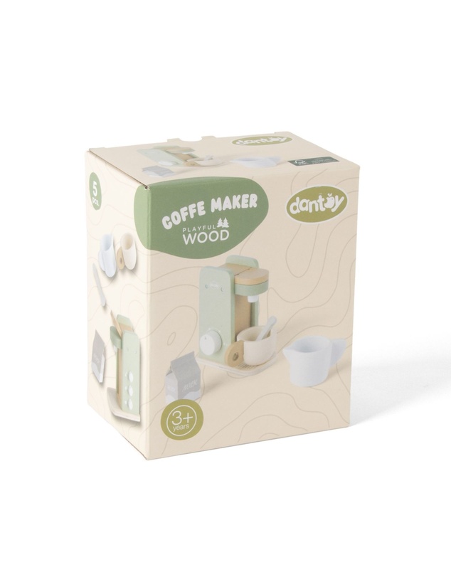 Dantoy - Dantoy - Playful Wood - Coffee Machine