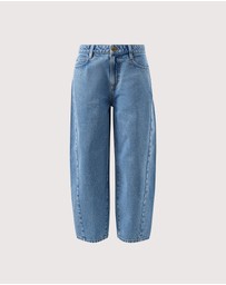 Ceres Life - Leah Tapered Barrel Jean