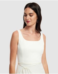 LEO LIN - Serafina Applique Maxi Dress