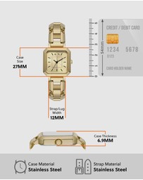 Armani Exchange - Gold Tone Analogue Watch