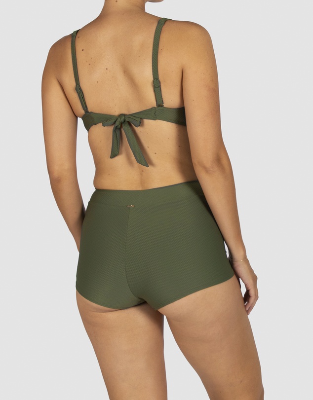 Baku Swimwear - Rococco High Waist Boyleg Bikini Bottom