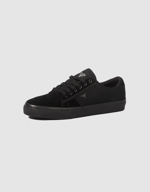Fallen Footwear - Fallen Footwear Men Bomber Vulcanised Sole Shoes Suede/Cotton Black