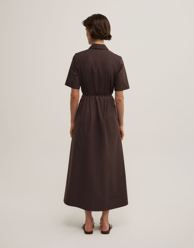 Witchery - Drawstring Shirt Midi Dress