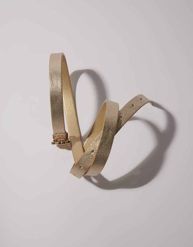 Maje - A Mini Moon Metal Belt