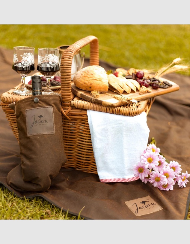 Jacaru - Jacaru 8003XL Oilskin Picnic Blanket