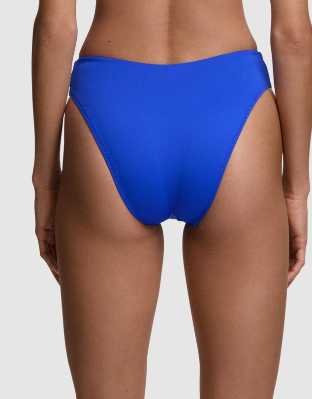 Polo Ralph Lauren - Kennedy High Leg Scoop Waist Bikini Bottom