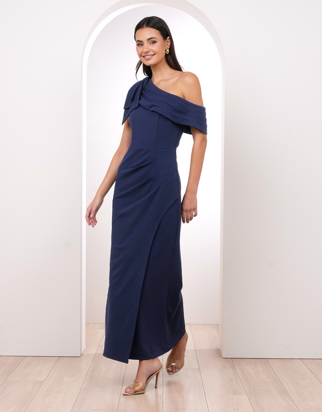 Pilgrim - Xia Bow Shoulder Maxi Dress