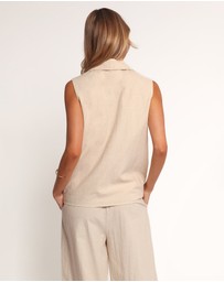 Petal & Pup - Trula Vest - Oatmeal