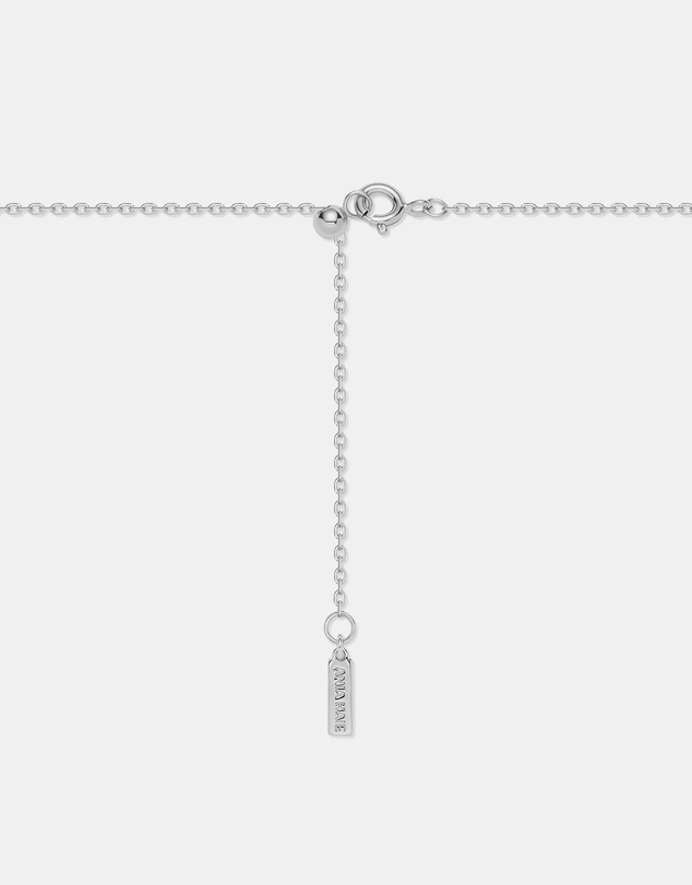 Ania Haie - Ania Haie Silver Twisted Rope Lariat Necklace