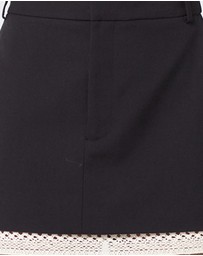Third Form - Sable Mini Skirt 