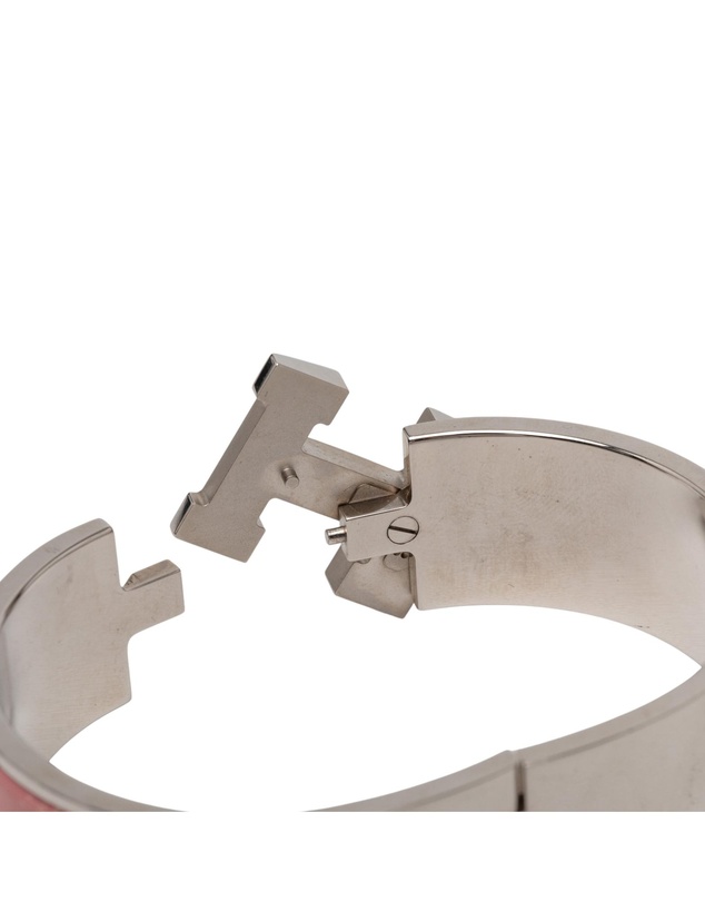 Pre-Loved by Azura Reborn - Pre-Loved Wide Enamel Cosmographia Universalis Clic Clac H Bracelet PM