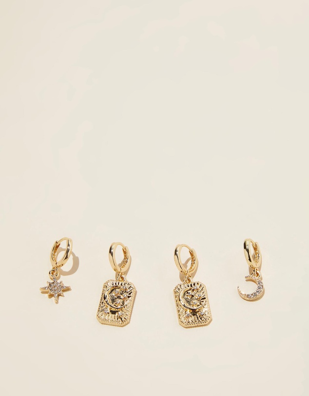 Rubi - 2Pk Mid Earring