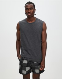 Surrounded By Ghosts - The Anorthite Cotton Muscle T-Shirt