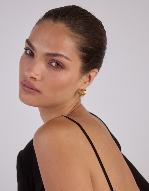 CENDRE - Liv Hoop Earrings 18k Gold
