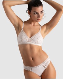 Passionata - Gardenia Lace Trim Low Rise Bikini Brief