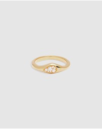 By Charlotte - Ocean Mist Ring