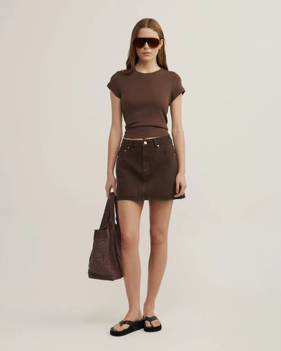 Witchery - Denim Mini Skirt