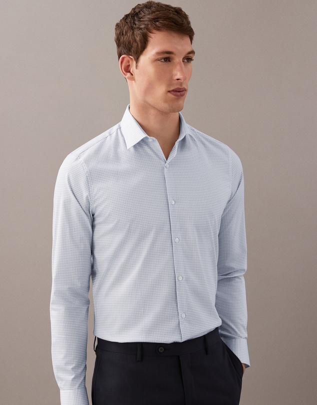 Calvin Klein - Poplin Stretch Dress Shirt