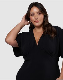Pink Dusk by Curve Project - Scorching Maxi Dress