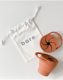 Bare The Label - Silicone Collapsible Snackie Cup