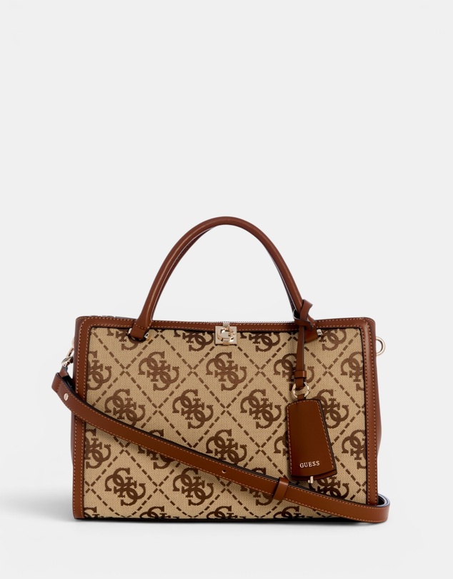 GUESS - Audrey Logo Girlfriend Satchel