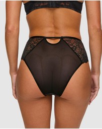 Ann Summers - Caged Rose High Waist Brazilian