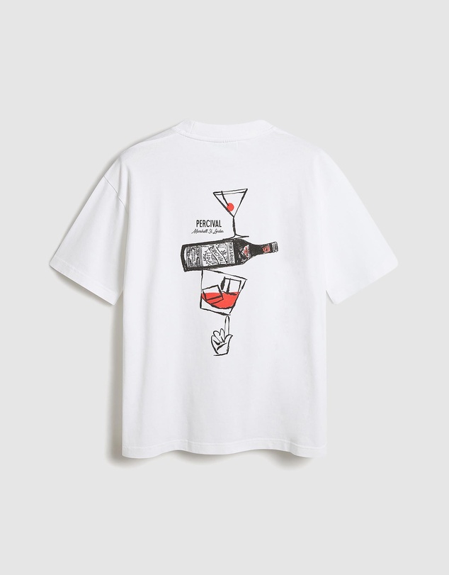 Percival - Perci And Rossi Martini Oversized T-Shirt