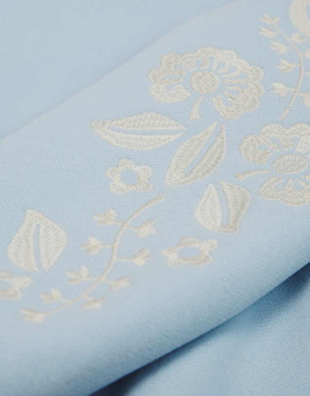 Country Road - Australian Cotton Embroidered Sleeve Sweat
