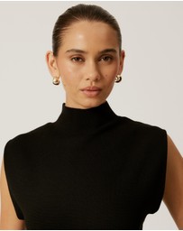 Tussah - Lori Crepe Knit Midi Dress