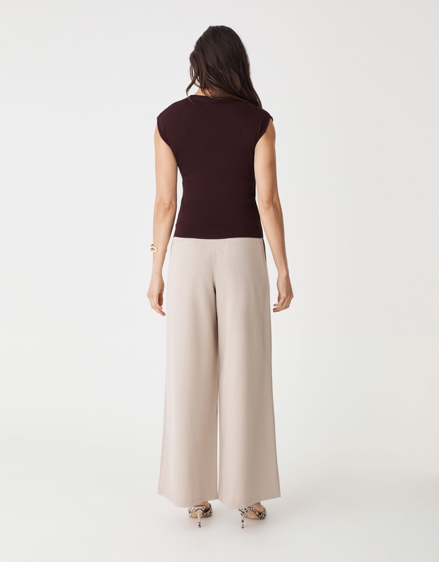 Forcast - Laura Tencel Scoop Neck Knit