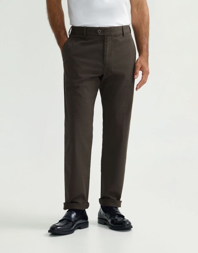 Oxford - Relaxed Fit Stretch Cotton Chino