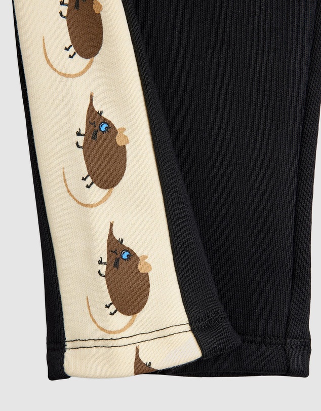 Mini Rodini - Elephant Shrew Panel Sweatpants - Babies-Teens