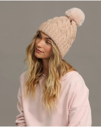 Morgan & Taylor - Charlie Cable Knit Beanie