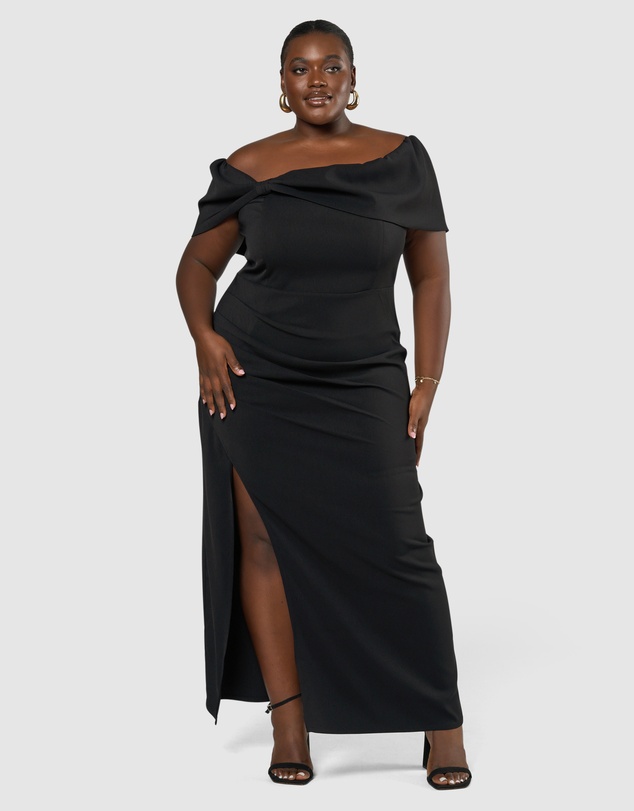 Pink Dusk by Curve Project - Damn Fine Maxi Dress
