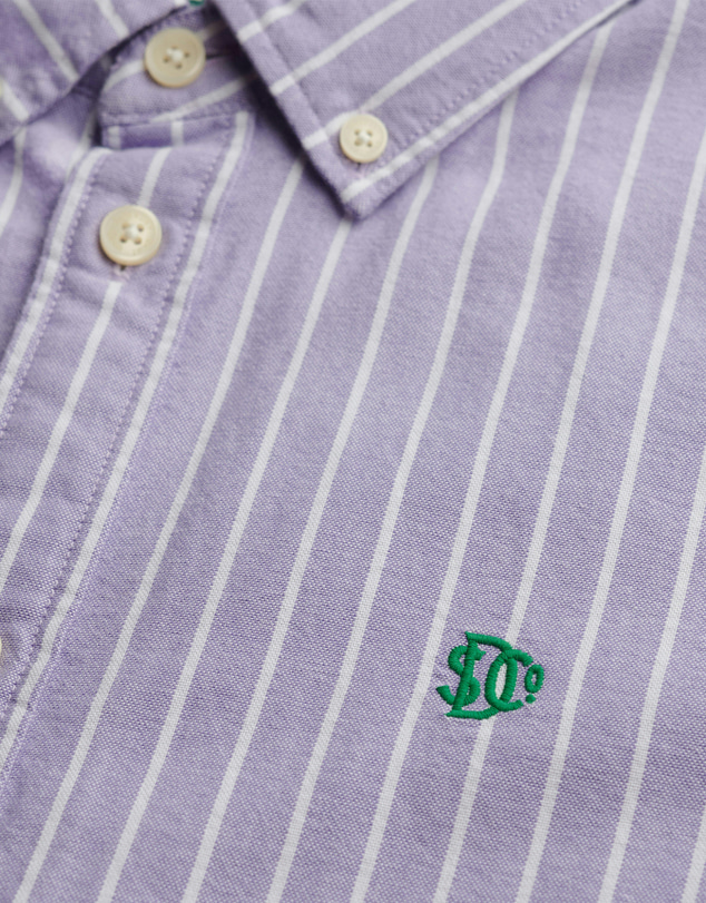 Superdry - Slim Oxford Button Down Long Sleeve Shirt