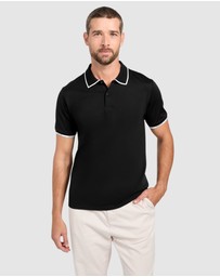 GUESS - Eco Paul Pique Tipping Polo Shirt